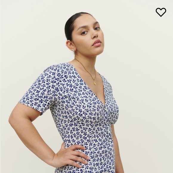 Reformation Locklin Dress in Bombay Size 0 - Picture 1 of 9